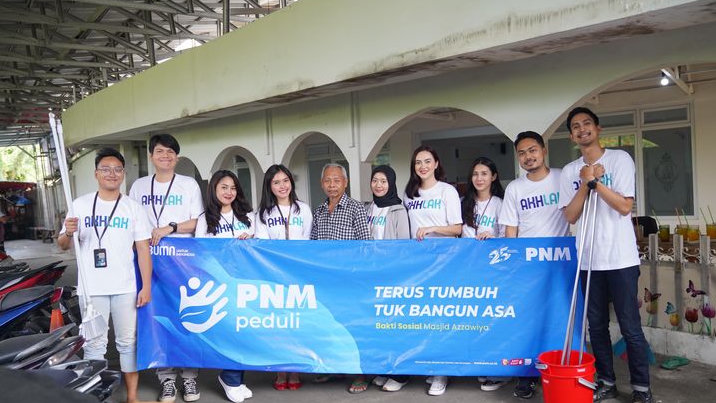 PNM Peduli Gelar Bakti Sosial di 25 Masjid, Dalam Rangka HUT PNM ke-25 Tahun