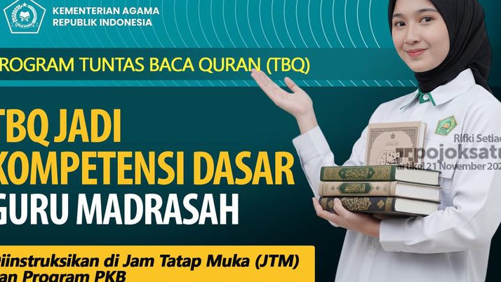 Tuntas Baca Quran Jadi Agenda Besar Pembinaan Kompetensi Guru Madrasah 2025, TBQ Masuk dalam Jam Tatap Muka, Juknis Segera Disusun