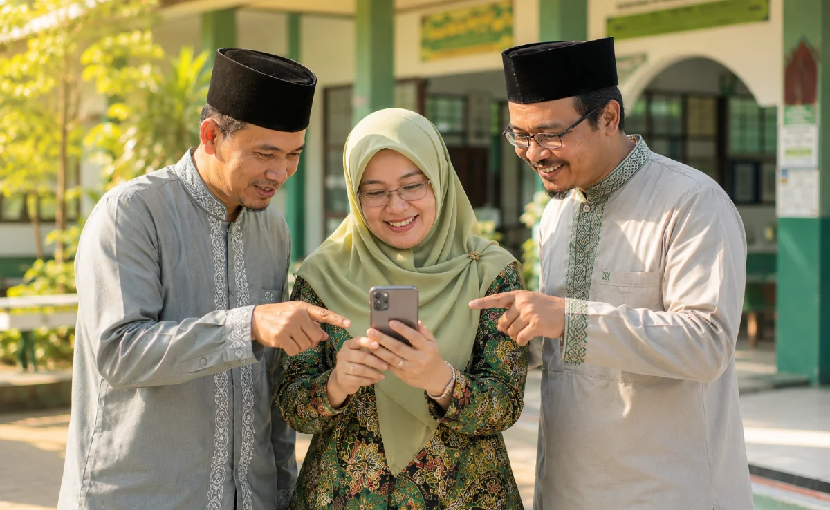 Ilustrasi. Kementerian Agama menyiapkan pencairan insentif bagi 697 dosen Ma’had Aly non-ASN sebesar Rp 8 juta per orang pada akhir November 2026. (Foto: AI/Rizq Azzahra)
