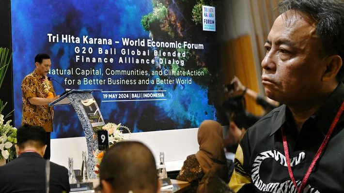 Sekda Herman Suryatman Hadiri World Economic Forum G20 Bali, Bahas Pembiayaan Campuran untuk Perubahan Iklim