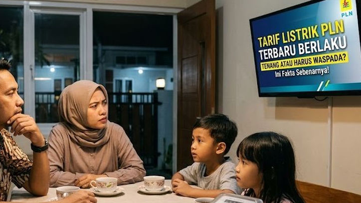 Tarif Listrik PLN Terbaru Berlaku, Tenang atau Harus Waspada? Ini Fakta Sebenarnya!