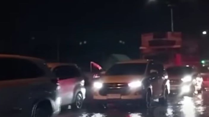 Puncak Arus Mudik, Jalur Pantura Demak Terendam Banjir, Kemacetan Capai 5 Km