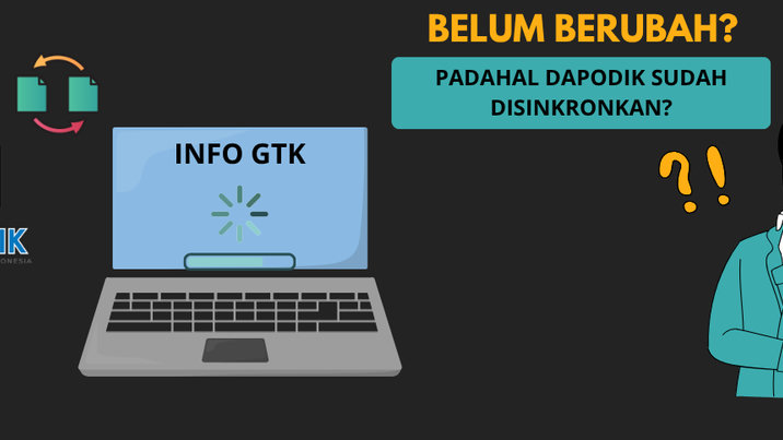 Dapodik Sudah Sinkron Tapi Data di Info GTK Belum Berubah? Ternyata Ini Penyebabnya!