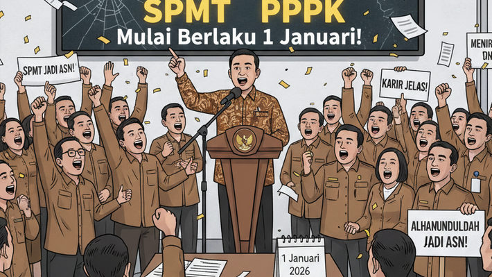 4 Mekanisme Penghapusan NIP Honorer Jatim, SPMT PPPK Mulai Berlaku 1 Januari 2026!