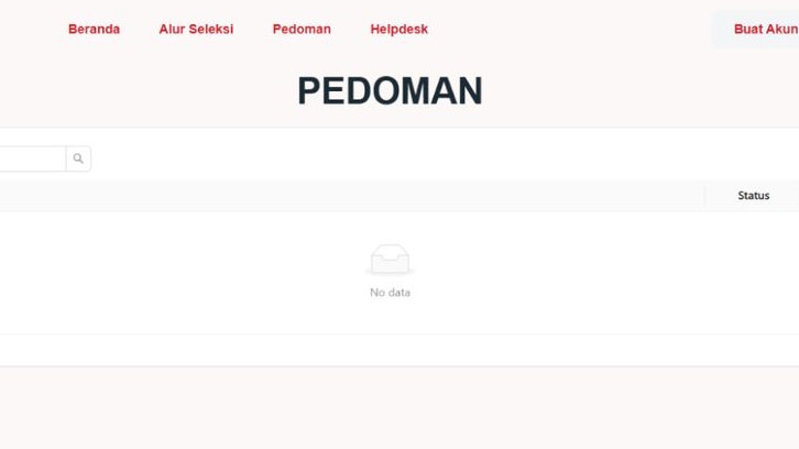 Halaman Pedoman Kosong Melompong Pelamar KOPDES 2026 Kebingungan Cari Format Surat Pernyataan Resmi