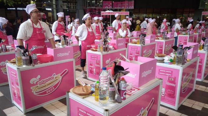 Bright Gas Cooking Competition 2023 Diikuti Ratusan Peserta, PT Pertamina Harap Hasilkan Chef Profesional