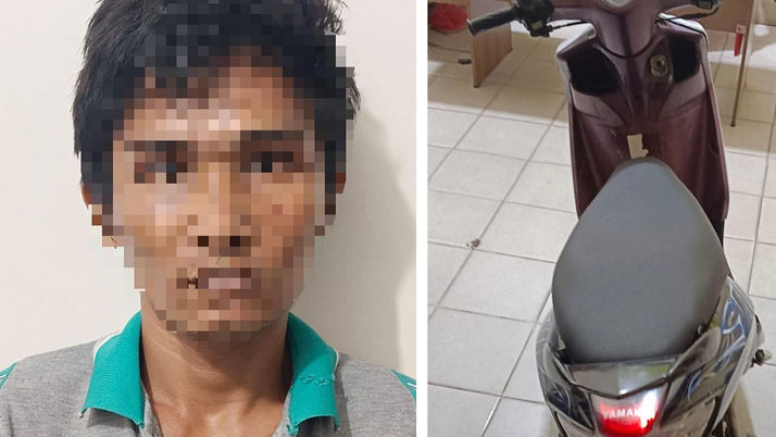 Seorang Pemuda Pelaku Curanmor Diamankan Polsek Tanjung Balai Selatan