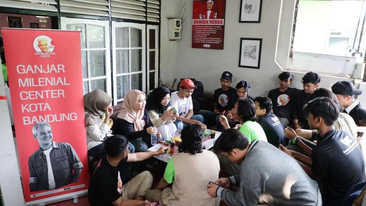 Ganjar Milenial Center Resmikan Warung Gotong Royong, Targetkan 200 Warung Binaan di Jabar