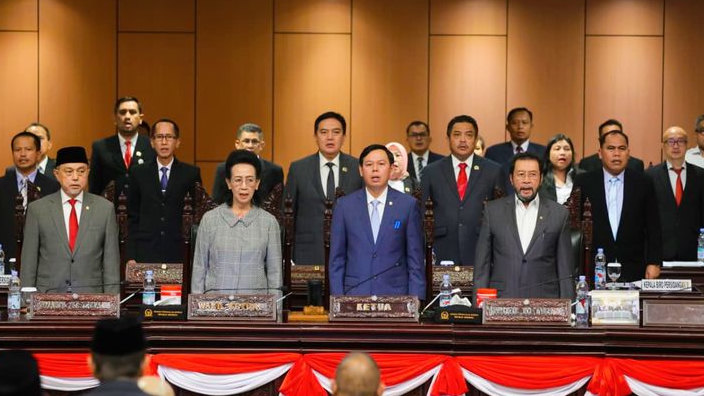 DPD RI Sahkan Pimpinan Alat Kelengkapan Tahun Sidang 2025-2026