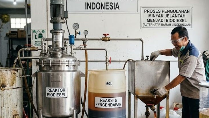 Dari Dapur Jadi Energi! Begini Cara Ubah Minyak Jelantah Jadi Bahan Bakar