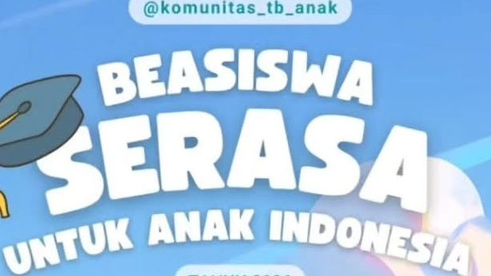 Beasiswa Serasa 2026 Hadir, Dukung Anak Indonesia Belajar dengan Gembira