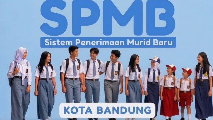 Jadwal Lengkap SPMB Kota Bandung 2026 Jenjang TK, SD, dan SMP, Penting Pahami Sistem Berikut