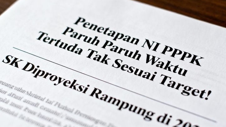 Tak Sesuai Target! Penetapan NI PPPK Paruh Waktu Tertunda, SK Diproyeksi Rampung di 2026