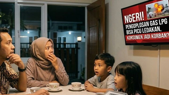 Ngeri! Pengoplosan Gas LPG Bisa Picu Ledakan, Konsumen Jadi Korban?