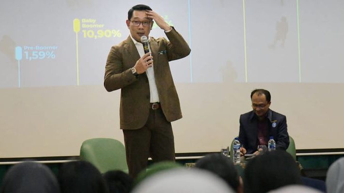 Datangi Kampus IPB, Ridwan Kamil: Jadilah Bagian Succes Story Indonesia Emas 2045