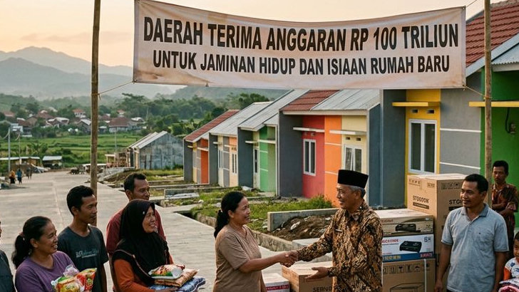 Sah! Anggaran 100 Triliun Ketok Palu, Daerah Bakal Terima Jaminan Hidup dan Isian Rumah Baru!