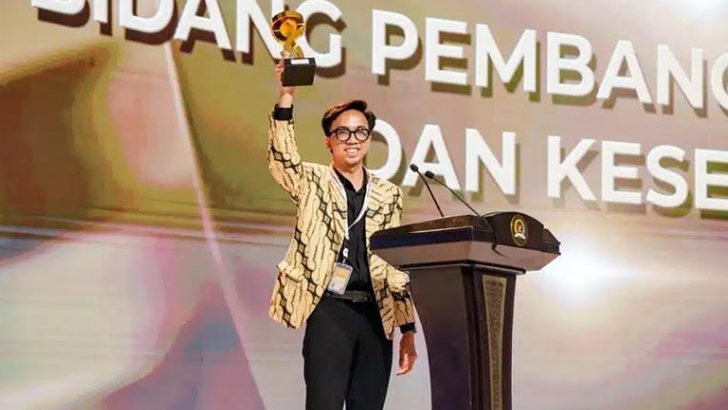 Mahasiswa UNDIP Raih DPD RI Awards 2025, Hasil Inovasi Kesehatan Aqsa Aufa Syauqi Tuai Pengakuan Nasional
