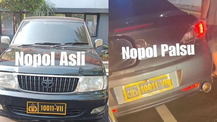 Mobil Dinas Polisi yang Asli di Kasus Koboi Jalanan Rupanya Terpakir di Polda Metro Jaya, Begini Penampakannya