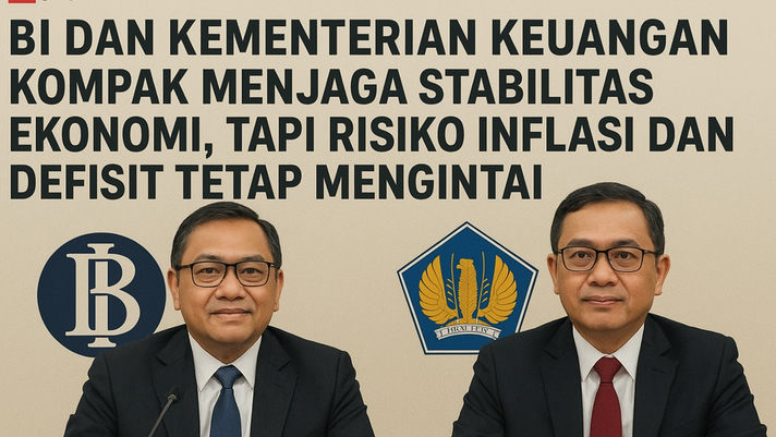 Langkah Ganda Pemerintah dan Bank Indonesi Stabilkan Pasar atau Malah Sinyal Bahaya Ekonomi Indonesia?