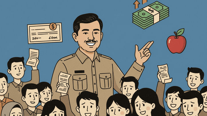 Pencairan TPG Lambat, Guru Viralkan Kembali Pidato Presiden Prabowo Soal Budaya Birokrasi Indonesia