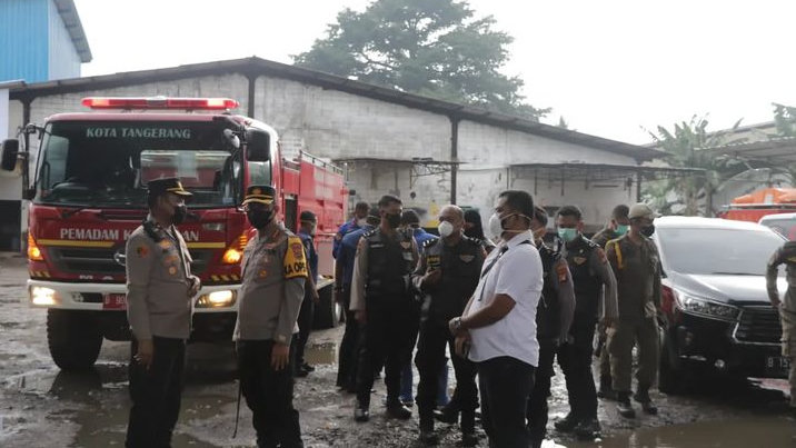 Kebocoran Pabrik Es Di Tanggerang, Polisi Terus Lakukan Penyelidikan