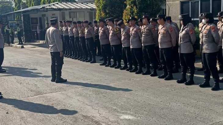 Antisipasi Ricuh, Polsek Klari Siagakan Personel Gabungan Saat Aksi Karang Taruna Walahar