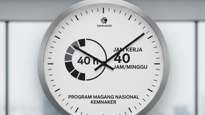 Magang Nasional Kemnaker, Kenapa Jam Kerja Diubah ke 40 Jam Seminggu, Bukan 5 Hari Kerja?