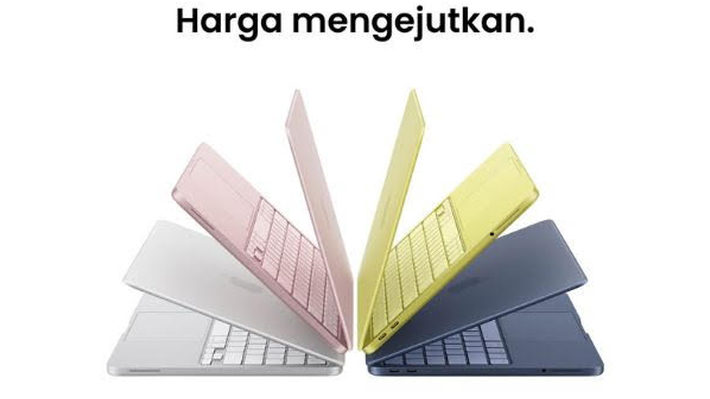 MacBook Neo Jadi Buruan Anak Muda, Desain Colorful dan Harga Rp10 Jutaan Bikin Kepincut