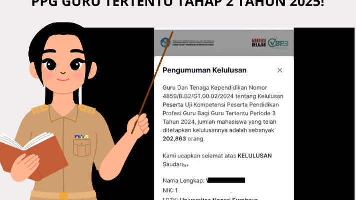 CARA Cek Pengumuman Kelulusan PPG Guru Tertentu Tahap 2 Tahun 2025!