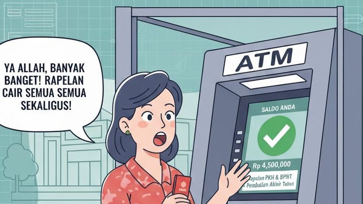 Bonus Penebalan dan Rapelan Bansos PKH BPNT BLT Kesra Membanjiri Rekening KPM di Penutupan Tahun