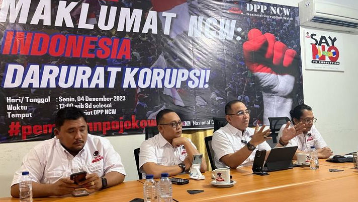 Soal Intervensi KPK oleh Jokowi Kasus e-KTP, NCW Siap Pasang Badan untuk Agus Rahardjo