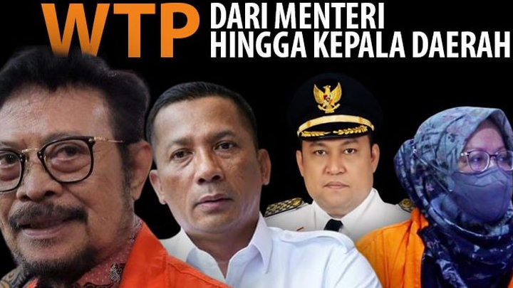 BUKAN BAHASA GAUL, Apa Itu WTP? Perbuatan 'Trending' dari Menteri Hingga Kepala Daerah, Ini Sebagian Daftar Kasus WTP