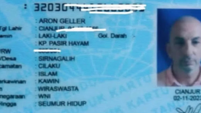 Sosok Aron Geller, WNA Israel Viral Diduga Punya KTP Beralamat Cianjur Disebut Bupati Palsu