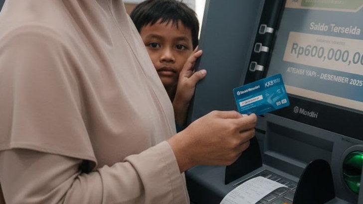 Rekening KKS Tiba-tiba Terisi Rp600 Ribu, Bantuan ATENSI YAPI Diam-diam Masuk ke Bank Mandiri
