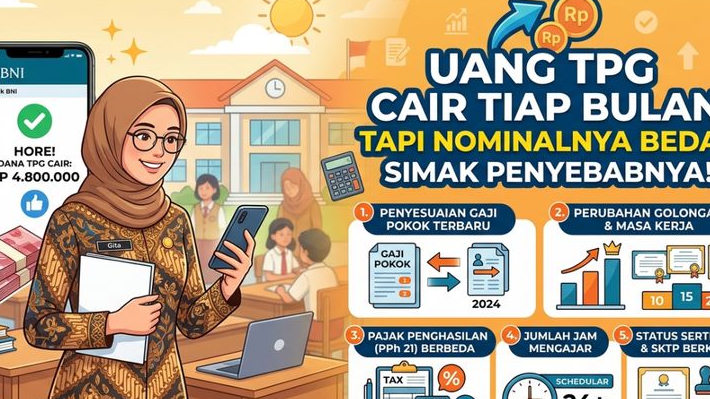Bikin Heboh! Ternyata Ini Alasan Mengapa Potongan TPG Guru Non ASN Bisa Berbeda !