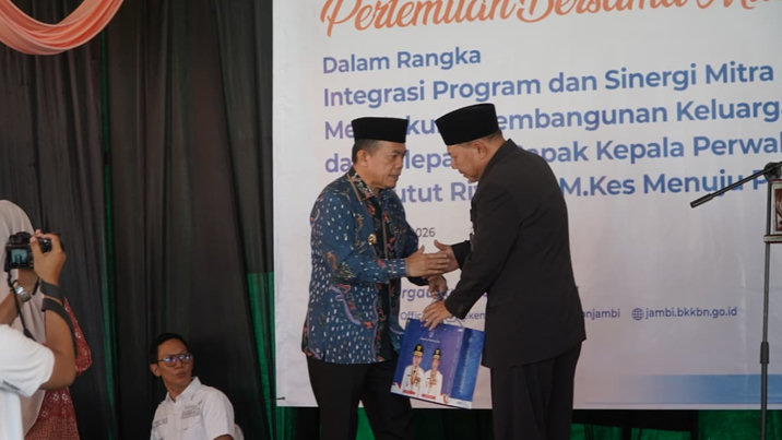 Al Haris Apresiasi Pengabdian Kepala BKKBN Jambi, Drs. Putut Riyatno