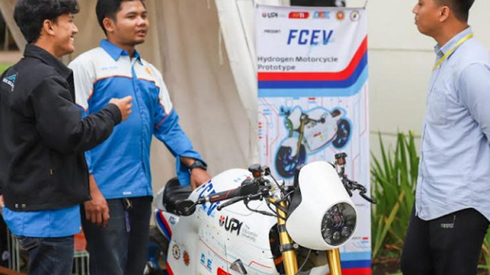 Mahasiswa UPI Ciptakan Motor Hidrogen Ramah Lingkungan, Bisa Tempuh 428 Km