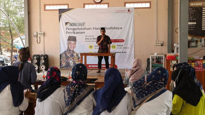 Hadir di Tengah Masyarakat Pesisir Pantura, GGN Dukung Ganjar Gelar Workshop Pengolahan Ikan