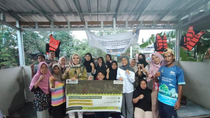 Saung Ciliwung Dapat Pelatihan Urban Farming dari Pertamina Regional JBB, Perkuat Ketahanan Pangan