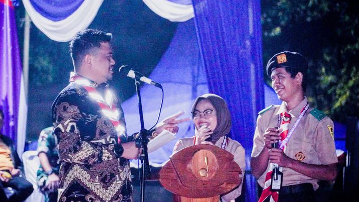 Tutup Raimuna Cabang VIII, Bobby Nasution Berharap Pramuka Lahirkan Generasi Muda Aktif & Kreatif