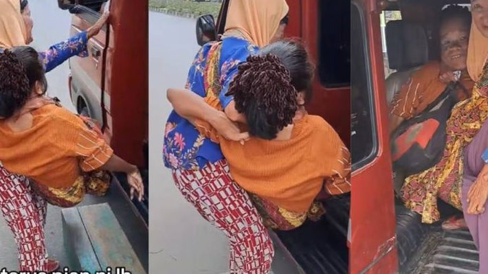 Kisah di Balik Viral Nenek Renta Gendong Anak Disabilitas Naik Angkot, sangat Menguras Air Mata