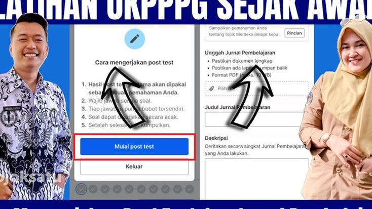 Cara Mudah Membuat Jurnal Pembelajaran PPG Daljab 2024 di PMM, Contoh Rancangan Pembelajaran UbD Jurnal Modul 1