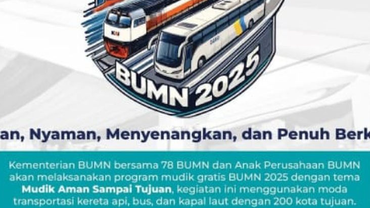 Wajib Tahu! LINK MUDIK GRATIS 2025 dan Syarat Mudik Gratis BUMN Jasa Raharja!