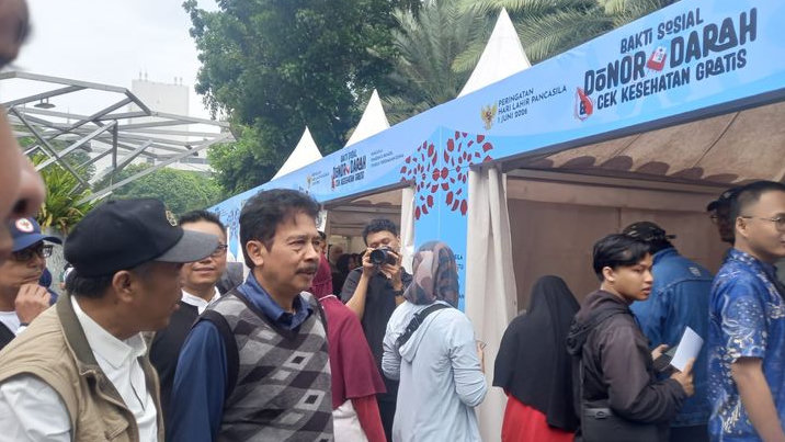 BPIP Gelar Semarak Hari Lahir Pancasila 1 Juni, Cek Kesehatan Gratis dan Donor Darah