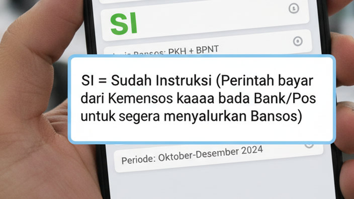 Jangan Salah Paham Lagi, Ini Arti Sebenarnya Status SI pada Data Bantuan Sosial PKH dan BPNT di Aplikasi Cek Bansos Kemensos