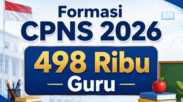 Peluang Rekrutmen Besar Besaran di Tengah Darurat 498 Ribu Guru di CPNS 2026?