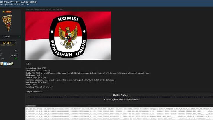 Pakar Digital Ingatkan Pemerintah Pasca Data KPU Bocor : Hati- hati Tindak Kejahatan Digital Terus Mengintai