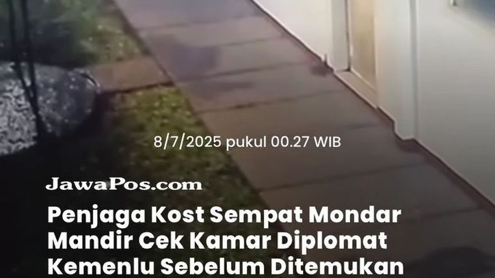 Analisa Liar Berkembang Soal Meninggalnya Arya Daru, Penyidik Diajari Agar Berangkat dari TKP