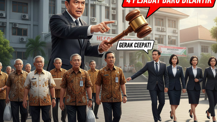 57 ASN Pensiun Sekaligus! Bupati Grobogan Gerak Cepat Lantik 4 Pejabat Baru