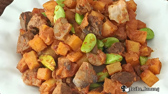Resep Sambal Goreng Kentang Ati Ampela Pete, Pedas Gurih Bikin Nambah Terus